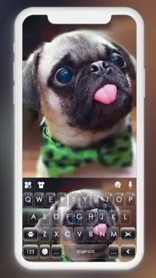 Cute Tongue Pug android App screenshot 4